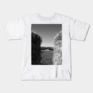 Two Sides of Hay. Campogalliano, Italy 2011 Kids T-Shirt